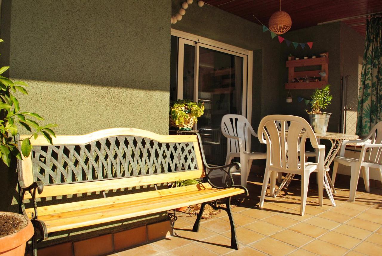Capellades Habitacion Con Patio En Piso Compartido מראה חיצוני תמונה
